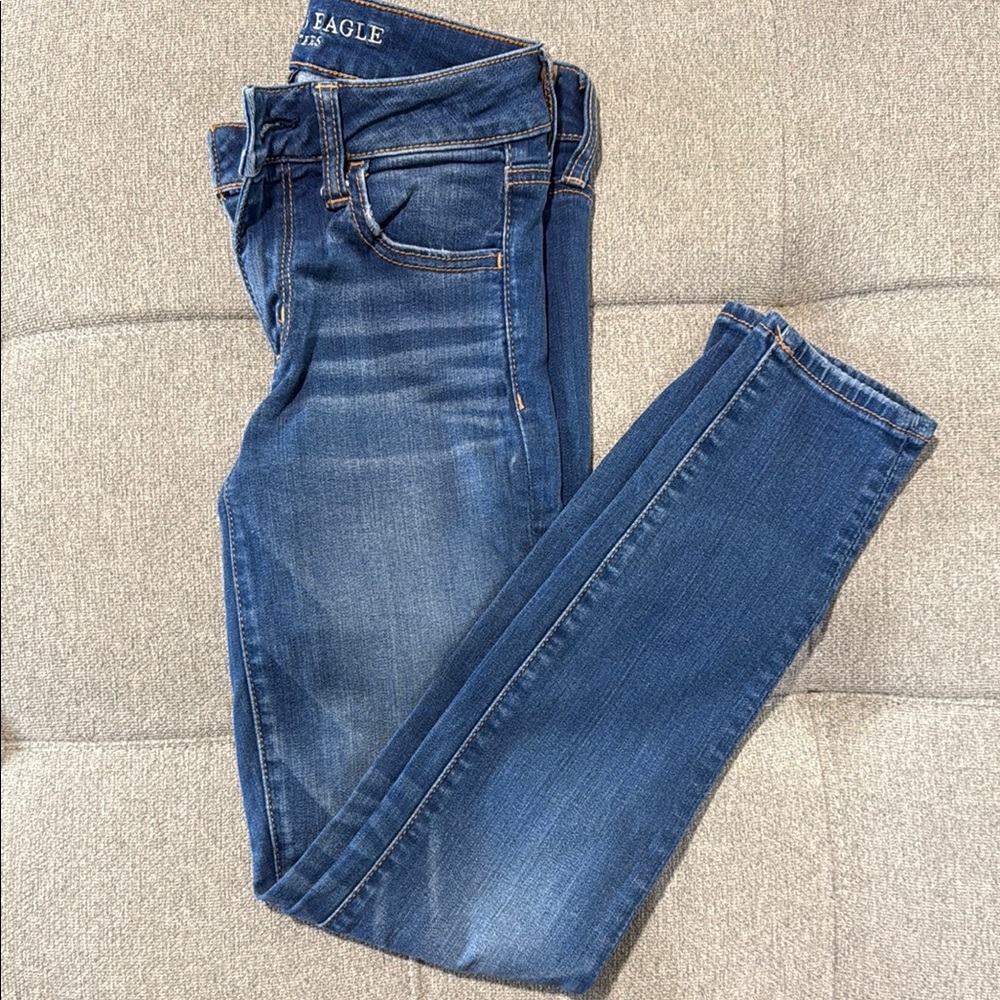 American Eagle Outfitters Women's Blue Jeans